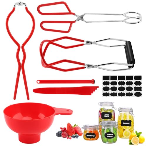 Canning Supplies Starter Kit, Canning Kits Set for Beginners, wit...