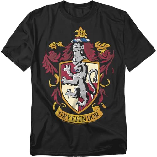 Product Image of the Popfunk Harry Potter Gryffindor Logo Adult T Shirt (Small) Black