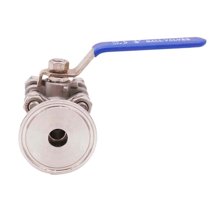 Válvula de bola de acero 1/2" BSP para eliminar fugas en tubos TC 6