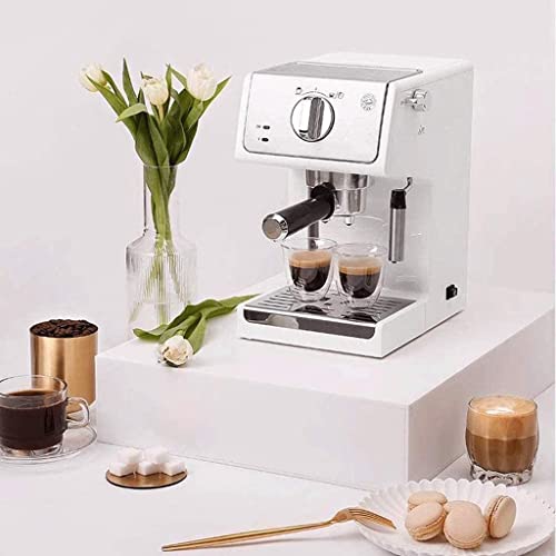Jrechio Máquina de Espresso Maker de Espresso Compacto de Acero Inoxidable con Leche de café Professional Café for… - Imagen 4