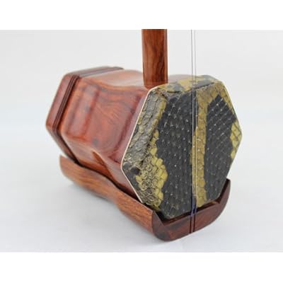Professional Rosewood Erhu Instrument Chinese Violin, with Tutorial Book+DVD(English)