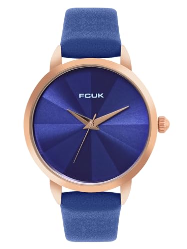 FCUK Analog Blue Dial Womens Watch-FK00037A (B0CQ223LFJ) Amazon Price History, Amazon Price Tracker