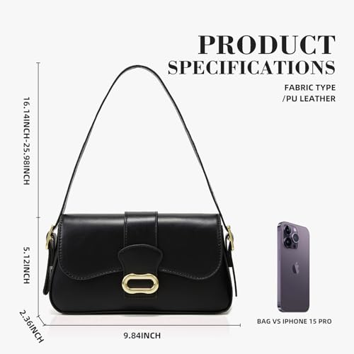 Shoulder Bag Classic Clutch Purse Soft PU Leather Handbag for Women Trendy Purses Shoulder Purse Designer Bags4