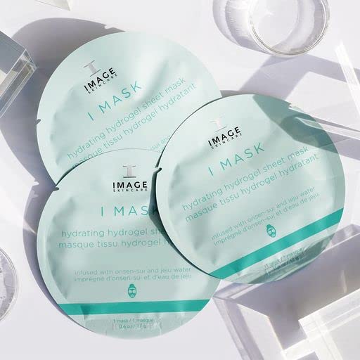 IMAGE Skincare Hydrating Hydrogel Sheet Mask -Formulated with a Blend of Amino Acids Antioxidants and Aloe Vera This Mask Helps Support the Appearance of Hydrated Skin,1 Count (Pack of 1)