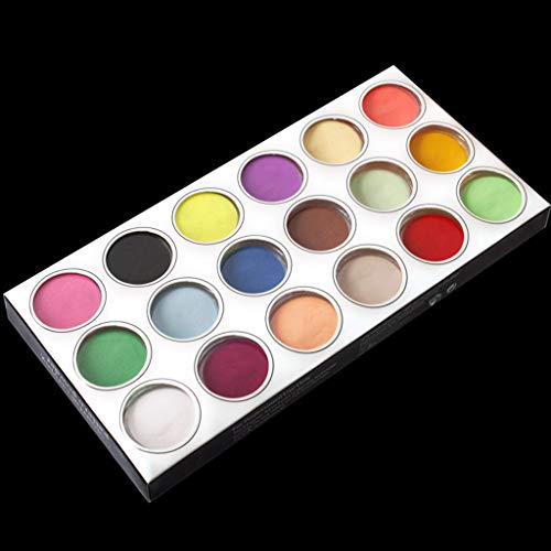 Yushu DIY Epoxy Handwerk Making Tools Shiny Powder Luminous Shine Pailletten Filler, Shiny Dust Set Nail Art Decoration… – Bild 7