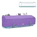 Luxja Dust Cover Compatible with Cricut Explore Air and Explore Air 2, Dust Cover with Back Pockets for Accessories, Purple