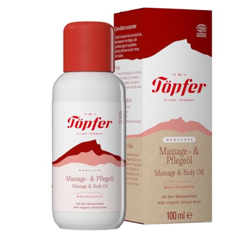 Töpfer Mamacare Massage- & Pflegeöl - 100 ml (Massage & Pflegeöl 100 ml RL)