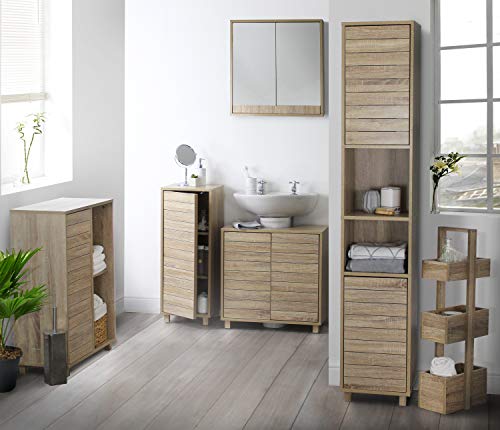 House & Homestyle Under Sink Unit, Brown, 60H x 60W x 30D House & Homestyle Under Sink Unit, Brown, 60H x 60W x 30D