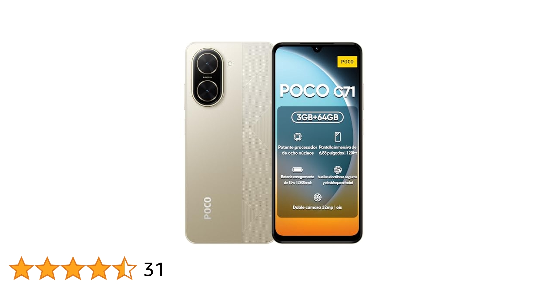 Xiaomi POCO C71 スマートフォン 3GB+64GB グローバル Xiaomi POCO C71 スマートフォン グローバル版 3GB+64GB