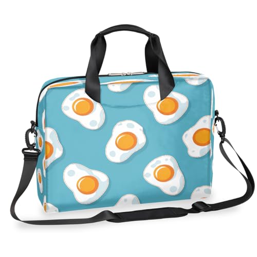 Maletín para laptop de 15.6 pulgadas con diseño de huevos miniatura 1