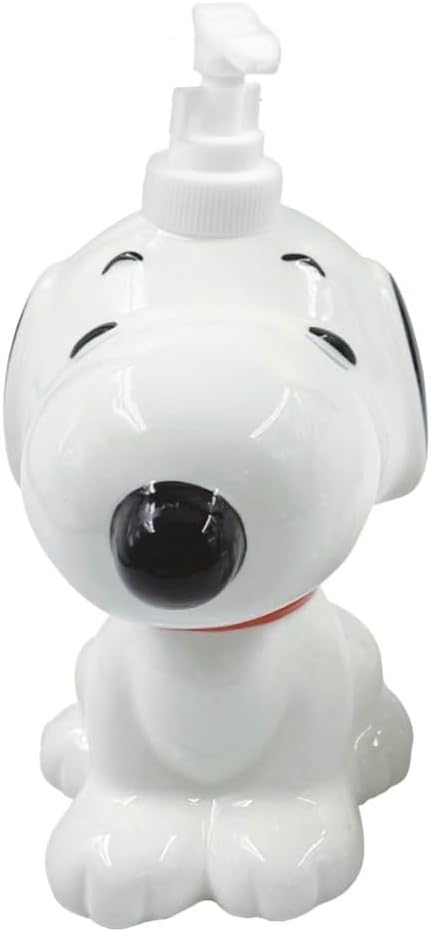 Marimo Craft SPPS-076 Soap Dispenser, Snoopy (W x H x D): 3.7 x 7.7 x 5.5 inches (95 x 195 x 140 mm)