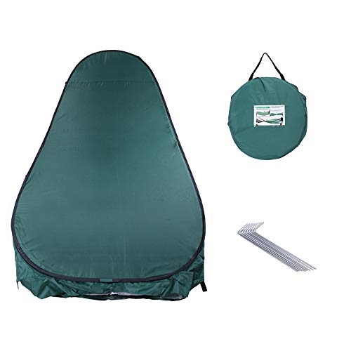 Carpa pop up para camping, para cambiar y ducha, verde miniatura 6