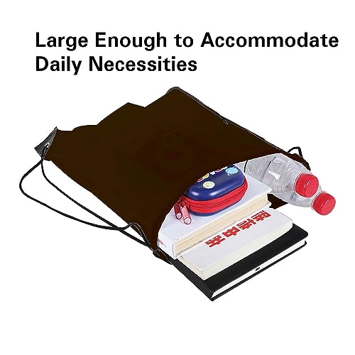 CODOBON 20 Pcs Drawstring Bags, Bulk Drawstring Backpack, Nylon Cinch Draw String Sport Bag, 10 Colors4