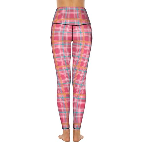 Legging écossais rose galbant pour en finir avec les pantalons sans poche - 5