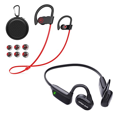 Cxk Bone Conduction Headphones Open Ear Headphones Bluetooth 5.3 Earbuds Wireless Earbuds Running Headphones #TOP3