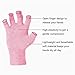 Duerer Arthritis Gloves Women Men for RSI, Carpal Tunnel, Rheumatiod, Tendonitis, Fingerless Hand Thumb Compression Gloves Small Medium Large for Pain Relief (Pink, Medium)