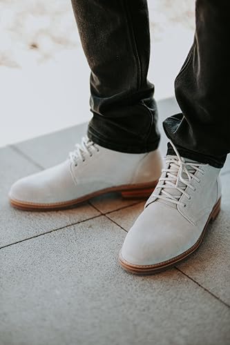 SWIMS Oslo Men's Waterproof Boot, Italian Leather & Suede, Salt-Resistant, Rubber Lugged Outsole2