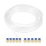 Especificación: Longitud de la tubería: 10M/(32.8pies), IDxOD: 4mmx6mm/0.16''x0.23 ''; Temperatura de funcionamiento: -40 ~ 176 ℉; Presión máxima (en temperatura ): 1MPa/145Psi.