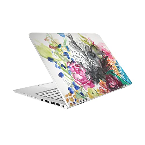 Couverture vinyle HP Spectre Pro X360 G2 Mai Autumn motif floral ajustement précis