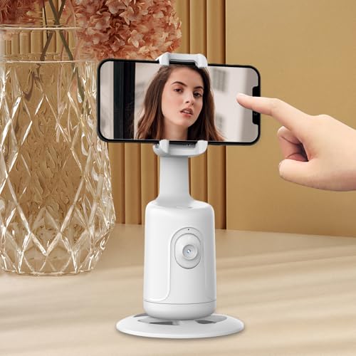 Soporte de mesa de rotación 360 para teléfono y autograbación inteligente 2