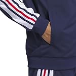 adidas mens Essentials Tricot Regular Color Block Track Jacket - Image 5