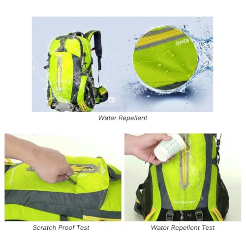 Mochila de senderismo 40L ligera resistente al agua unisex miniatura 7