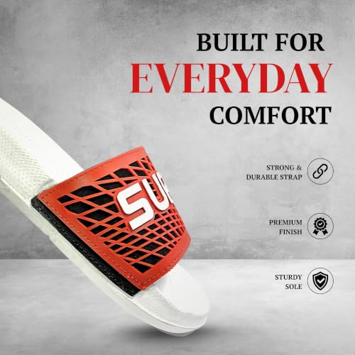 Image of WARKO Slippers For Men | Stylish Chappal For Boys | Soft Cushioned EVA Slides Slipper | Casual FlipFlop Daily Wear Footwear | Indoor Outdoor Use