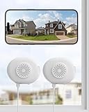 ZOSI 2 x C680 3MP 2K Window Security Camera, Full Color Night Vision, Indoor Plug-in WiFi Camera for Home Security, AI Human Vehicle Detection, 2.4/5GHz WiFi, 24/7 Recording, 2 Way Talk, Easy Install