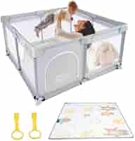 Amazon.com : Infant Master Grey Baby & Toddler Playpen, 49