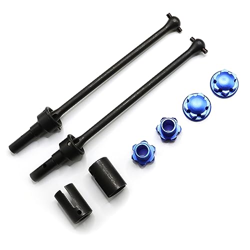 Moyeux hexagonaux de roue pour E-Revo VXL CVD avant arrière 86086-4