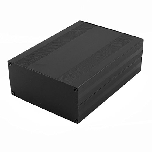 Aexit 253 x 145 x 68mm Multi-purpose Electronic Extruded Aluminum Enclosure Case Black (1e517bd68f41e6f7d94192c70d8e75fd)