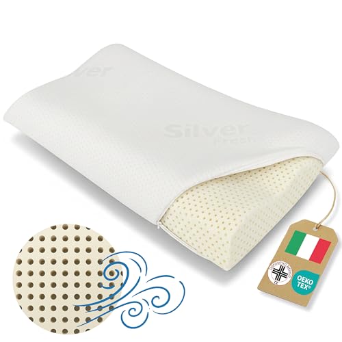 DREAM Cuscino Cervicale per Dormire Doppia Onda Cuscino Memory Foam