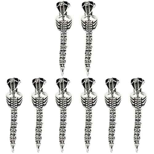 Bague complète punk LALAFINA lot de 8 pièces joint d'articulation en métal pour griffes de doigt