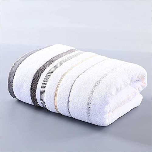 Serviette de bain maison TILEZE en coton absorbant 70x140cm - 4