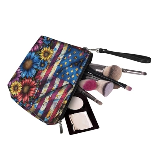 Image of 2PCS Tote Bag for Women Top Handle Purse with Wallet, Hobo Bag Tote Shoulder Bag with PU Cosmetic Bag