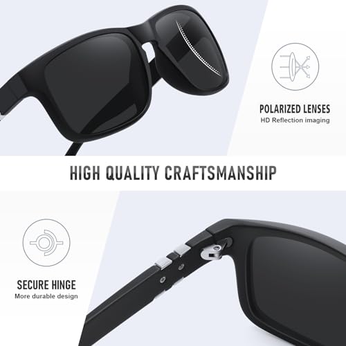 Polarized Sunglasses for Men UV400 Protection Sports Cycling Driving Fishing Sun Glasses4