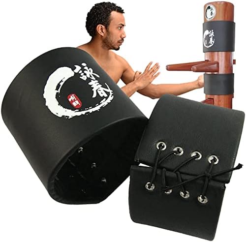 DYK&NX Wing Chun Wooden Dummy Punch Pad, Wing Chun Kung Fu Wooden...