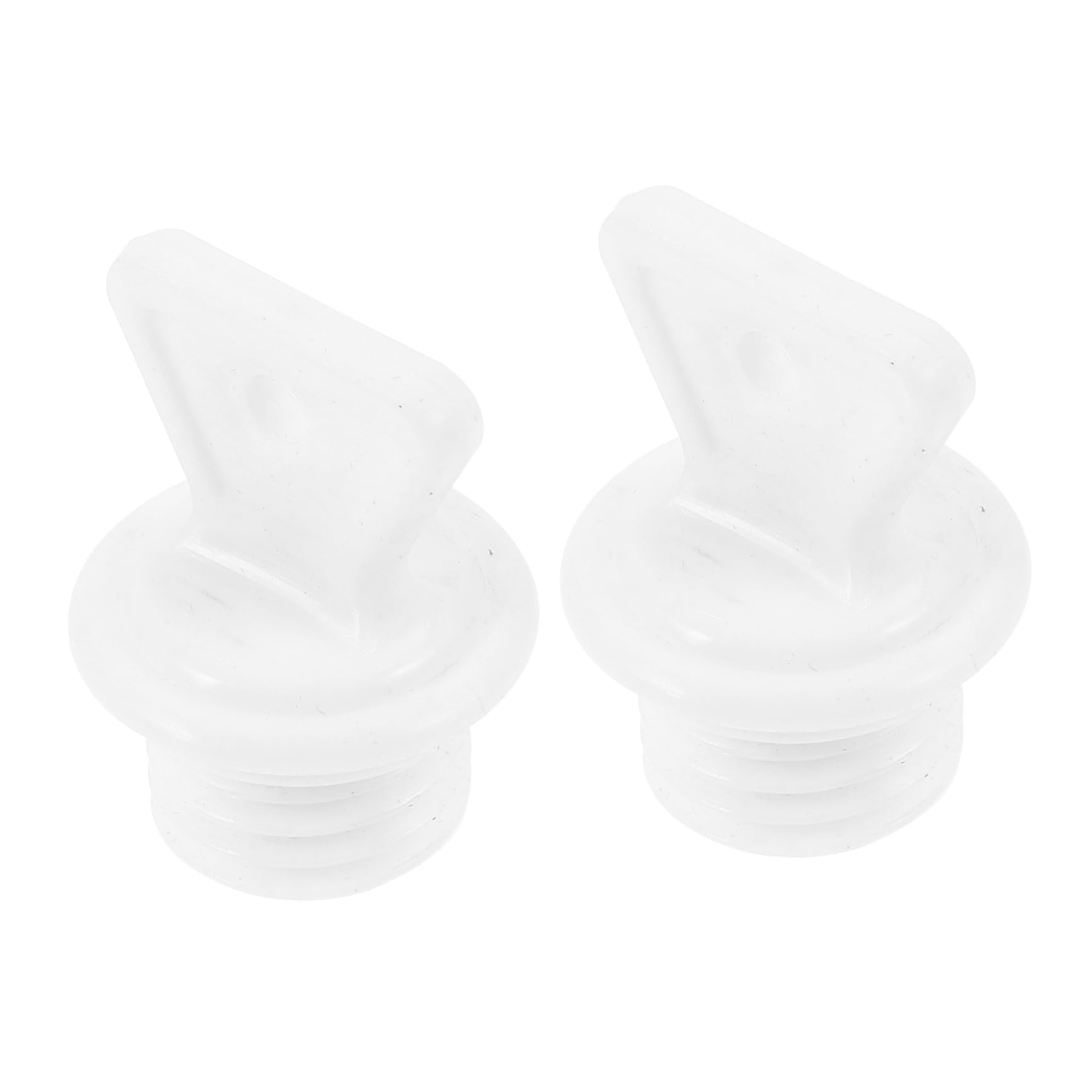 FRCOLOR Portable Hot Water Bottle Plugs 2 Pack of Replacement Caps for Seal Stoppers