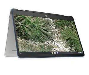 HP Chromebook x360 Intel Celeron N4120 14 inch(35.6 cm) Micro-Edge, Touchscreen, 2-in-1 Laptop (4GB RAM/64GB eMMC/Chrome 64/UHD Graphics,1.49kg), 14a-ca0504TU