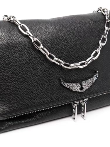 Women's Casual One Shoulder Handbag Double layered Leather Bag3