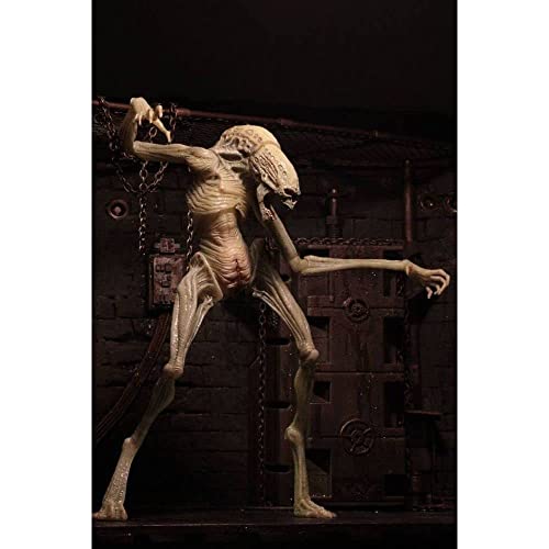 Necaa 51654 Aliens 7" Scale Action Figure Deluxe Alien Resurrection Newborn, Multicolor #TOP4