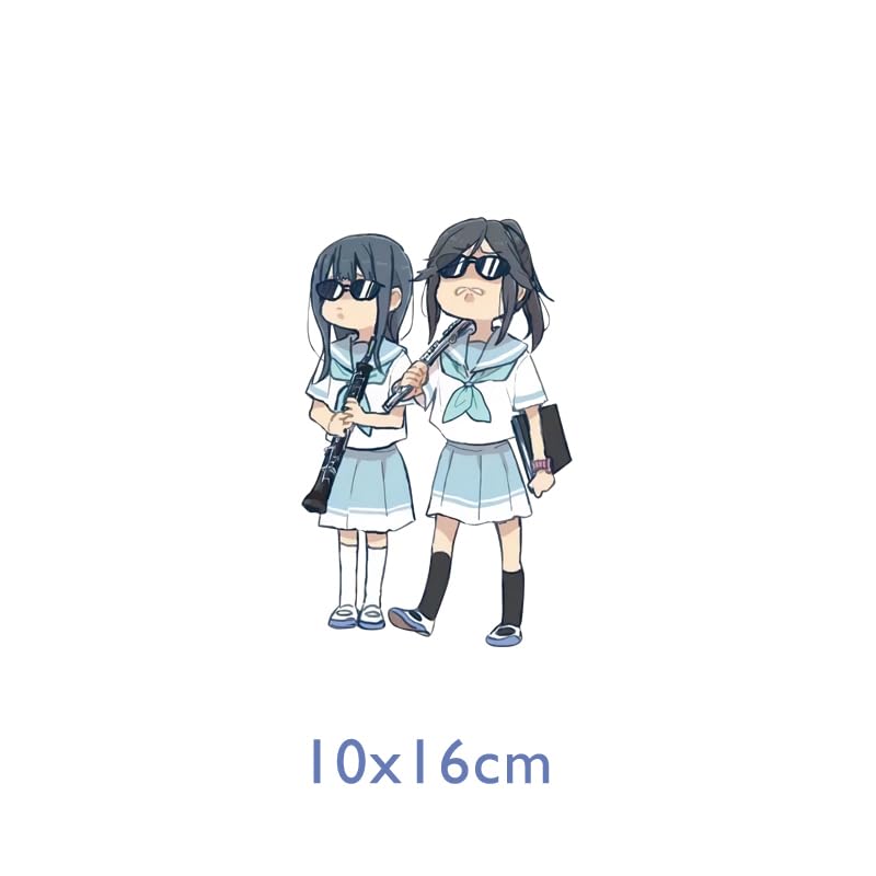 Amazon.co.jp: 黄前久美子 加藤葉月 車ステッカー 響け!ユーフォニアム
