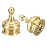 Farbe: Gold Ton; Material: Messing; Lampenfuß Größe: 18mmx25mm / 0.7x1.0