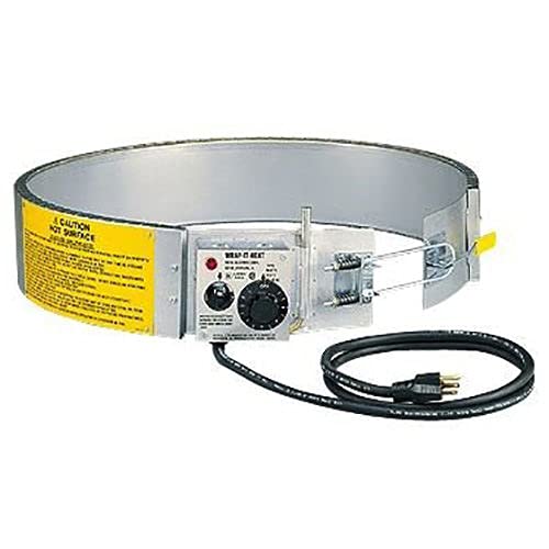 Drum Heater 200 To 400 Degrees Fahrenheit 1920 Watt by Expo Engineered – Model TRX-55-H-120