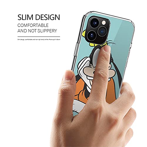 Phone Case Goofy Hand On Chin Compatible With Iphone 14 13 12 11 X Xs Xr 8 7 6 6S Pro Max Plus Mini Galaxy Note S9 S10 S20 Ultra Plus Transparent #TOP1