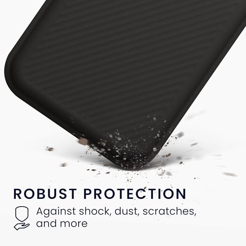 kwmobile Sprachrekorder Schutzhülle kompatibel mit PLAUD Note AI Voice Recoder Hülle - Case für Diktiergerät mit Smartphone Befestigung - Schwarz