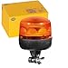 Hella 2RL 010 979-011 LED-Rotating Beacon - RotaLED - 12/24V - Amber - Flexible pipe sockets - Amber