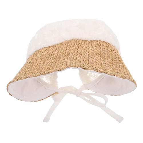 LIFKOME Boy Girl Boy Girl Sun Hat Daisy Princess Hat for Summer Breathable and Comfortable Multi