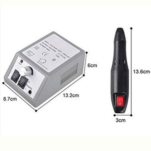 Elektrisch Nagelfeilen Nagelfräser Fräser Maniküre Pediküre Nagelfeile Fußpflegegerät Set mit geringem Rauschen und… – Bild 3