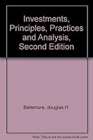 Investments, Principles, Practices and Analysis, Second Edition B001P6IXHU Book Cover